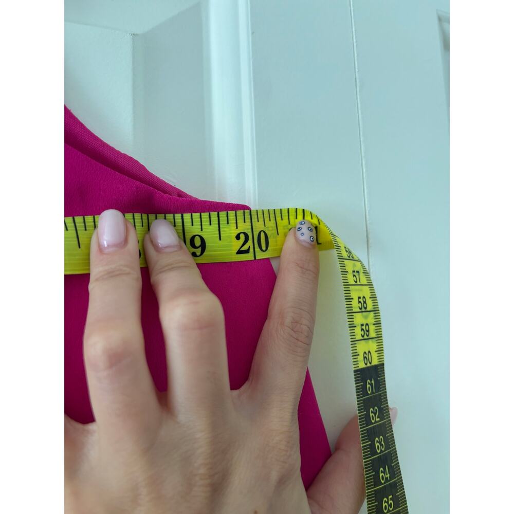 ASOS Sleeveless Pink Shift Dress Size 8 - Picture 4 of 7